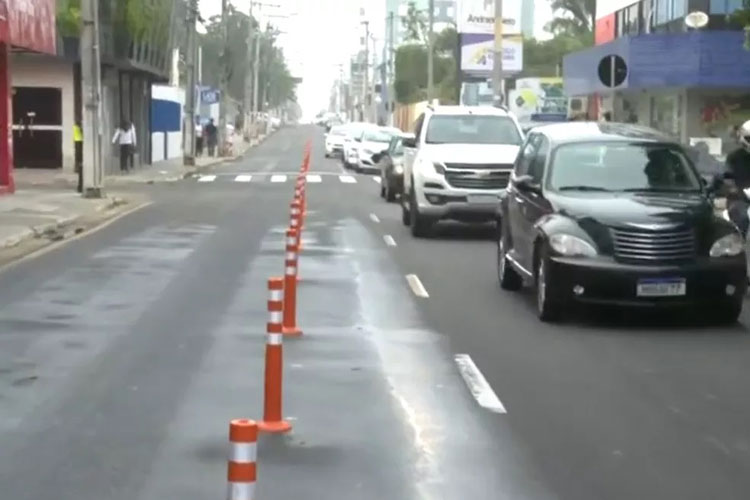 Implantação de corredor de ônibus gera reclamações de motoristas em Vitória da Conquista