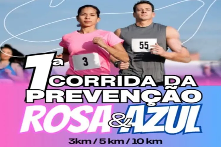 Corrida de Rua aborda prevenção aos cânceres de mama e próstata em Brumado