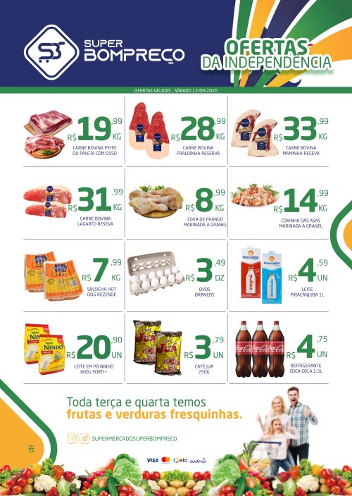 Confira as promoções da semana no Supermercado Super Bom Preço em Brumado