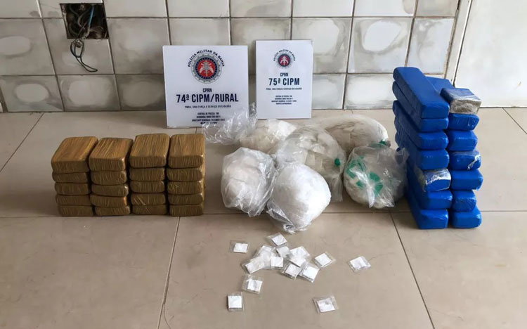 Homem é preso com 18 kg de drogas em veículo que fazia transporte clandestino no norte da Bahia