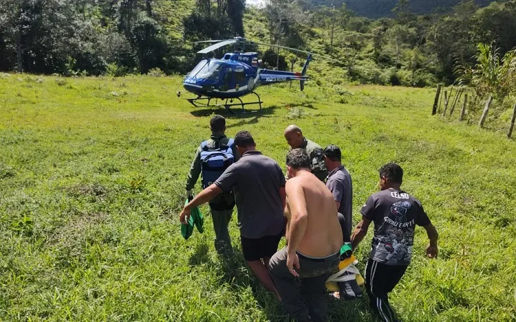 Turista do Mato Grosso é resgatado após se acidentar em trilha na Chapada Diamantina