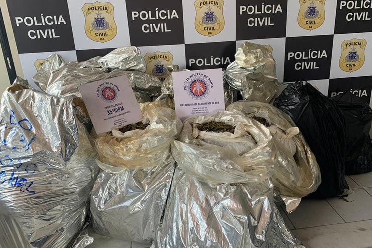 Homem é preso com mais de 400 kg de maconha em Camaçari