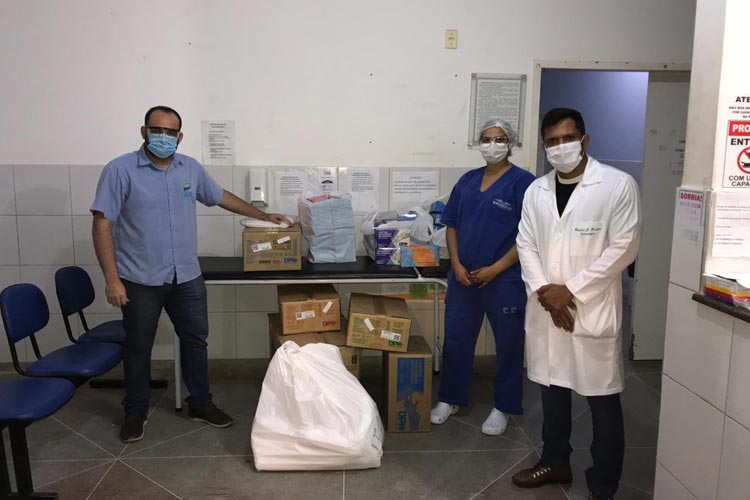 Casa da Amizade e Rotary Club doam equipamentos de proteção ao Hospital Municipal de Brumado