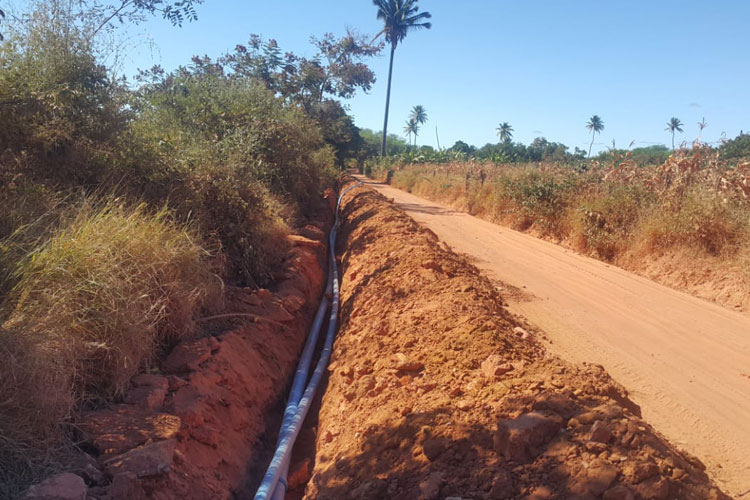 Sebastião Laranjeiras recebe obras de implantação de sistema de água