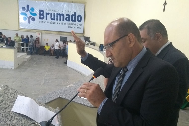 Girson Ledo é empossado vereador na Câmara Municipal de Brumado