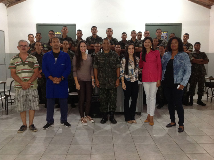Atiradores do Tiro de Guerra participam de palestra sobre a prevenção ao suicídio em Brumado