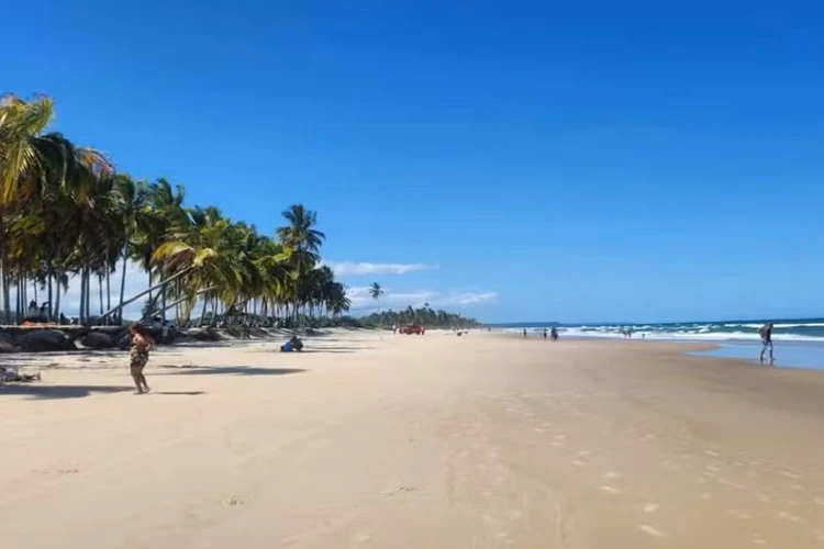 Ilhéus: Homem desaparece em praia turística após tentar salvar filho de afogamento
