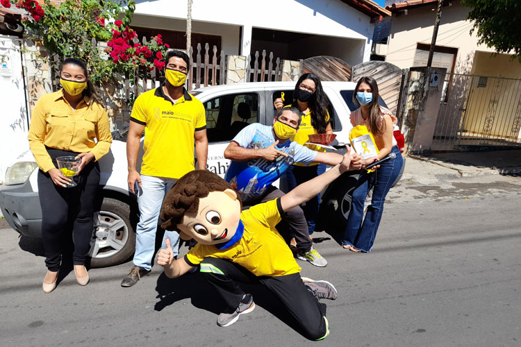 Blitz itinerante movimenta semana de campanha do Maio Amarelo em Brumado