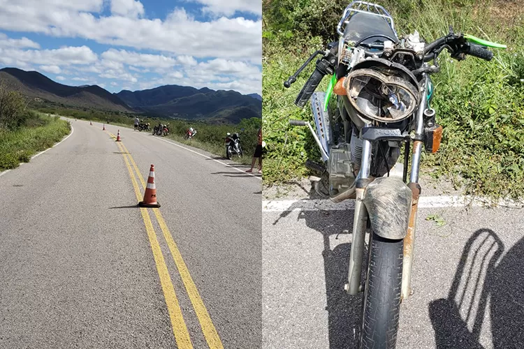 Rio de Contas: Acidente de moto na BA-148 resulta na morte de jovem de 27 anos