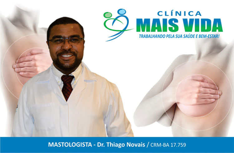 Clinica Mais Vida alerta para a importância  da consulta com o mastologista