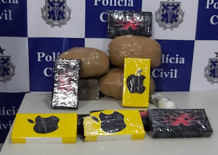 Polícia Civil apreende 13 kg de drogas na zona rural de Ilhéus