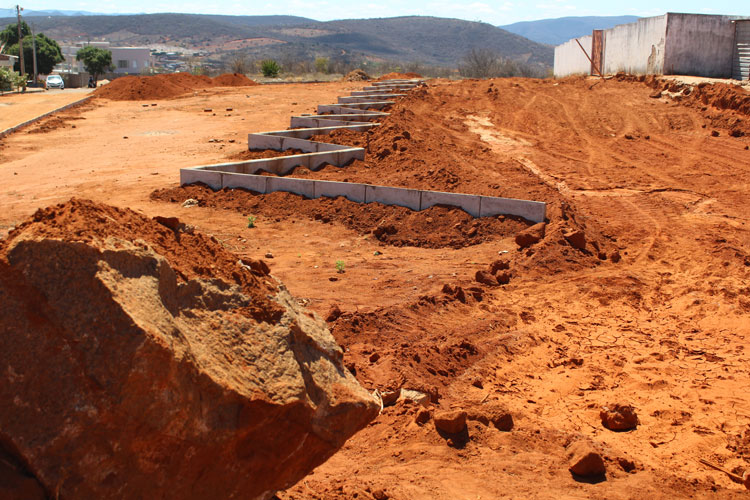 Brumado: Rochas no caminho obrigarão uso de expansivos nas obras do Parque da Cidade