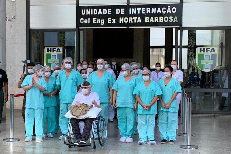 Aos 99 anos, veterano da 2ª Guerra é o mais velho a se recuperar do coronavírus no Brasil