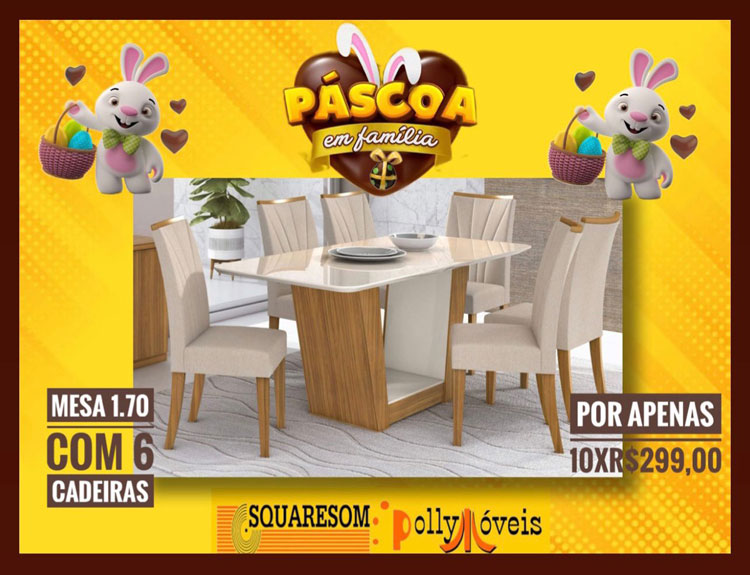 Brumado: Squaresom lança show de ofertas para comemorar a Páscoa em família