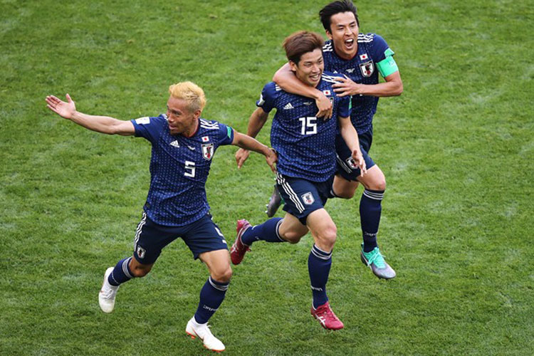 Japão vence a Colômbia na estreia da Copa do Mundo 2018