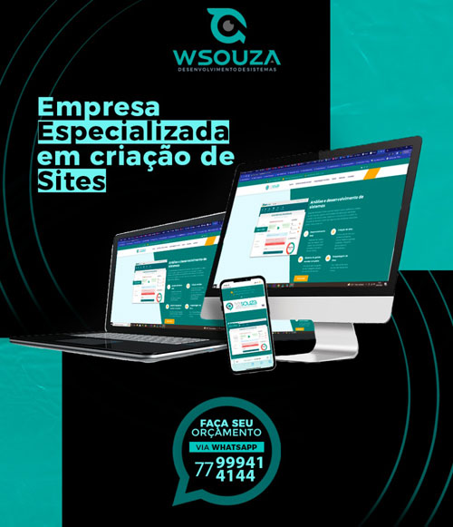 WSouza Desenvolvimento de Sistemas cria e gerencia sites de forma profissional e completa