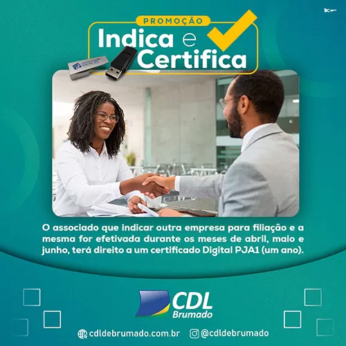 Brumado: CDL inicia ação “Indica e certifica” para benefício de associados