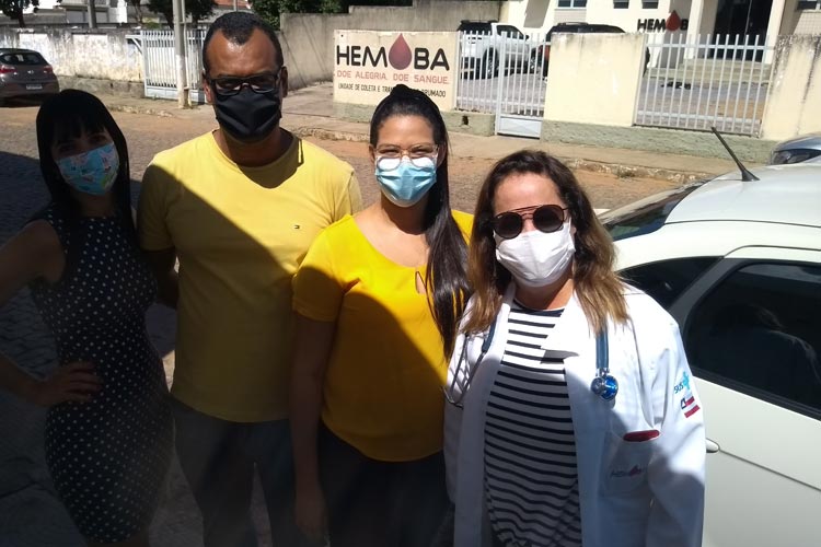 Brumado: Solidariedade supera o medo do coronavírus e populares comparecem para doar sangue no Hemoba