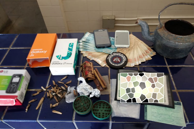 Material ilícito é encontrado em residência no centro da cidade de Brumado