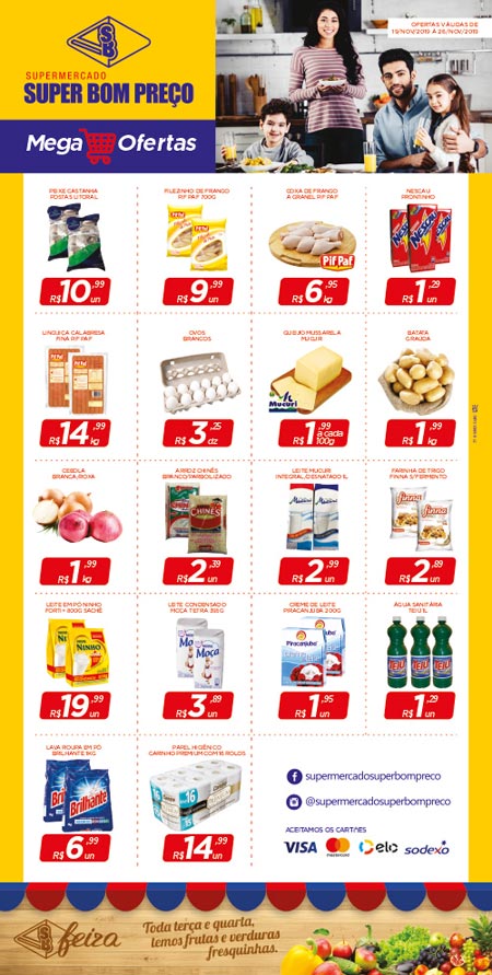 Confira as promoções no Supermercado Super Bom Preço em Brumado