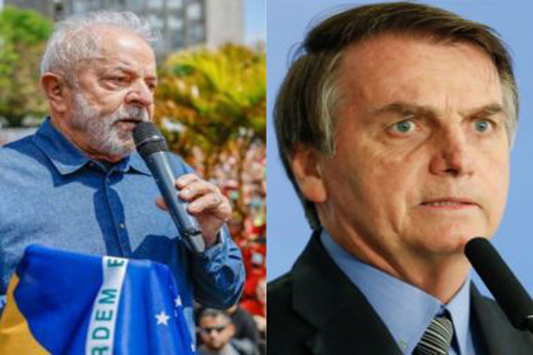 Datafolha: Lula alcança 52% dos votos válidos; Bolsonaro tem 48%