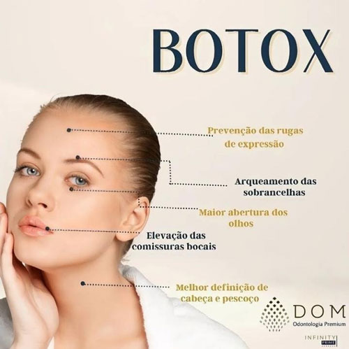 Aplicação de botox é na Dom Odontologia Premium em Brumado