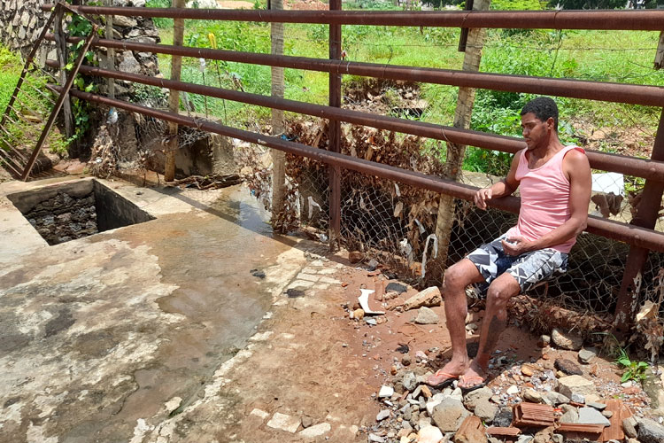 Homem conta como sobreviveu após ser carregado por enxurrada em Brumado