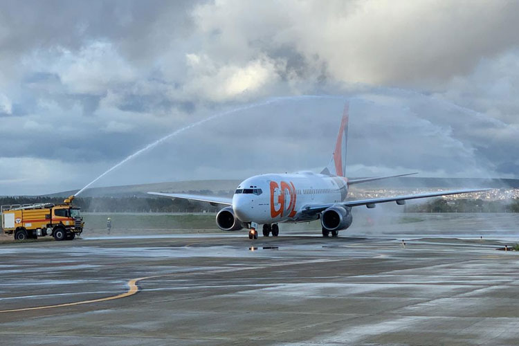 Aeroporto Glauber Rocha: Gol inicia voos para Vitória da Conquista