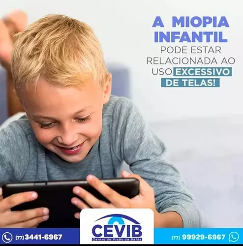 Marque uma consulta do seu filho no Cevib para prevenir problemas oculares