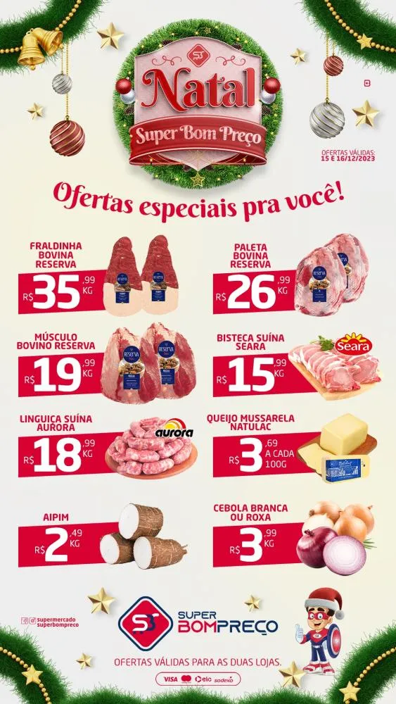 Confira as promoções no Supermercado Super Bom Preço em Brumado