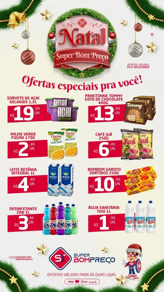 Confira as promoções no Supermercado Super Bom Preço em Brumado