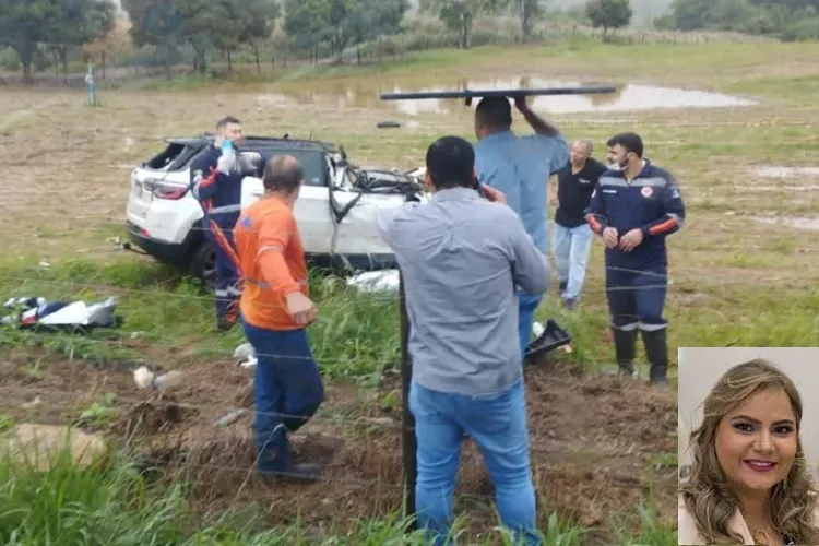Trágico acidente tira a vida de médica ginecologista de Guanambi na BR-259