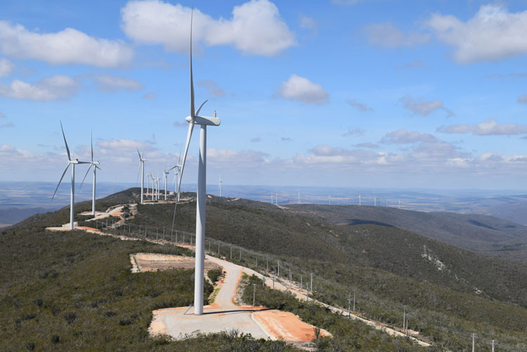 Subestação da Coelba já recebe energia do Parque Eólico de Brumado