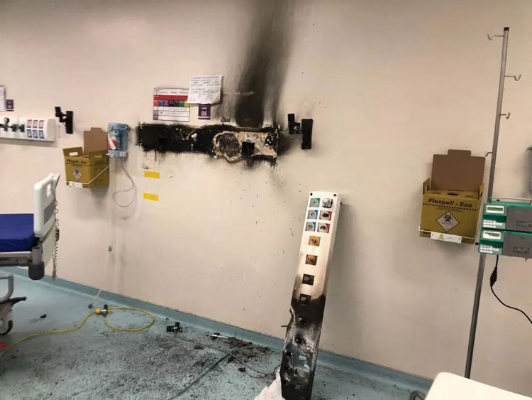 Incêndio atinge UTI neurológica do Hospital Geral Roberto Santos em Salvador