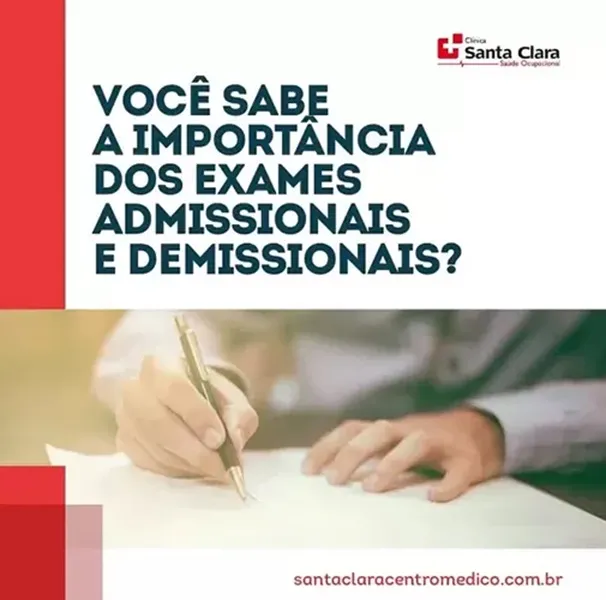 Clínica Santa Clara: Você já se perguntou sobre a importância dos exames admissionais?