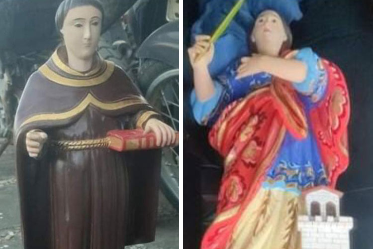 Brumado: PM realiza devolução de imagens sagradas furtadas de igreja em Ubiraçaba