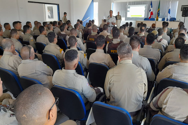 Brumado: 34ª CIPM e Justiça promovem palestra de orientação para o dia das eleições