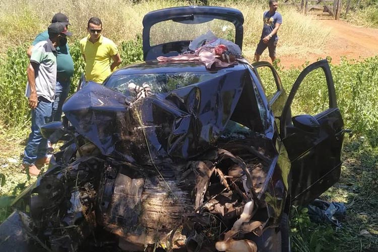 Criança morre e quatro pessoas da mesma família ficam feridas em acidente no oeste da Bahia