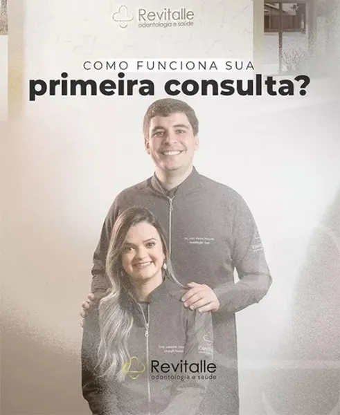 Revitalle: Consulta cuidadosa, análise profunda da saúde bucal e planejamento do tratamento