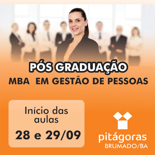 Faculdade Pitágoras de Brumado: Aulas da pós-graduação em Gestão de Pessoas começam no dia 28