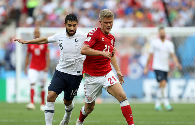 França e Dinamarca fazem primeiro 0 a 0 da Copa do Mundo 2018 e avançam juntas