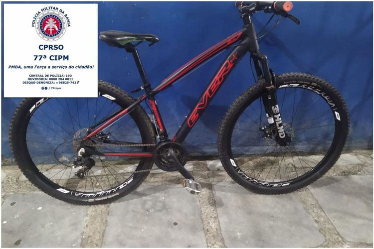 Vitória da Conquista: Recuperada bicicleta roubada anunciada no OLX