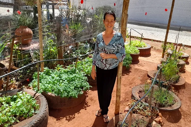 Brumado: Família constrói parque ecológico e horta aproveitando descartáveis e sucata
