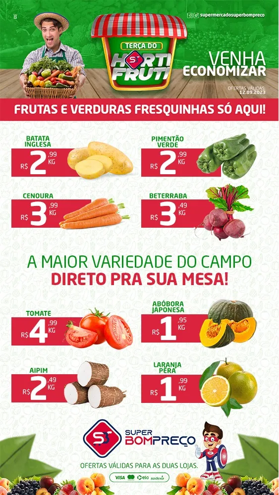 Confira as promoções no Supermercado Super Bom Preço em Brumado