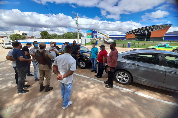 Brumado: PM, SMTT e governadoria ensaiam logística para inauguração da policlínica de saúde