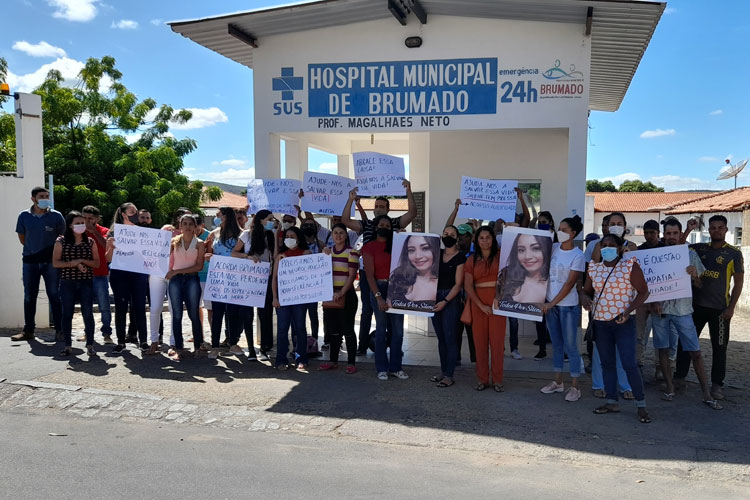 Manifestação cobra neurocirurgia para jovem vítima de aneurisma cerebral em Brumado