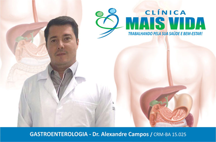 Alexandre Campos - Endoscopia na Clínica Mais Vida com aparelhos de alta tecnologia