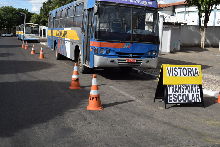 SMTT conclui vistoria do transporte escolar no primeiro semestre do município de Brumado