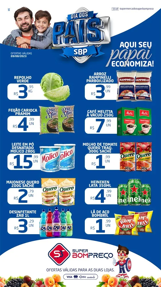 Confira as promoções no Supermercado Super Bom Preço em Brumado