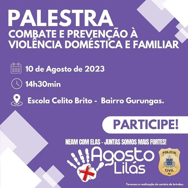 Neam promoverá palestra sobre prevenção e combate à violência doméstica em Guanambi